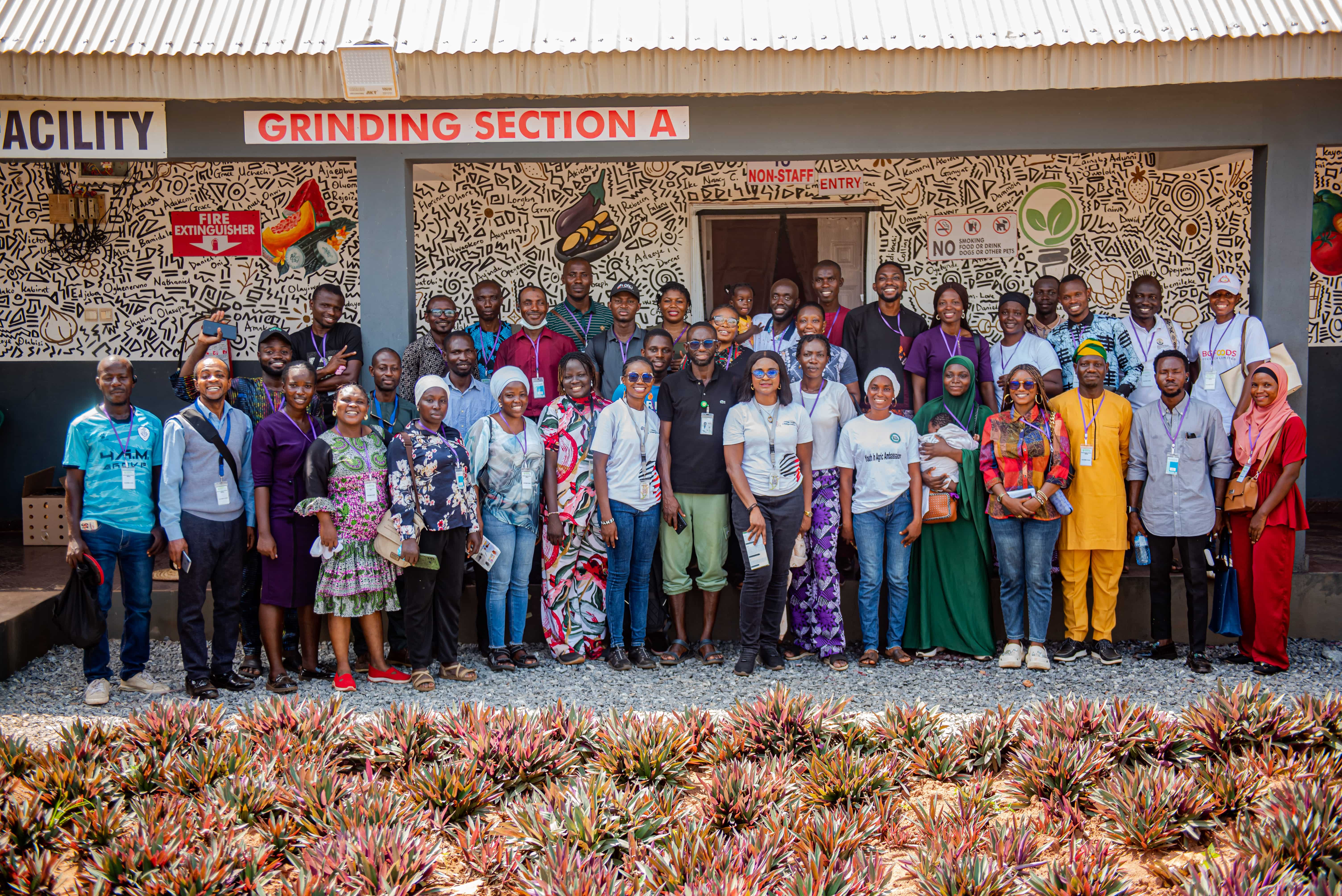 African Food Changemakers group gathering